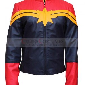 Captain Marvel Costume Jacket