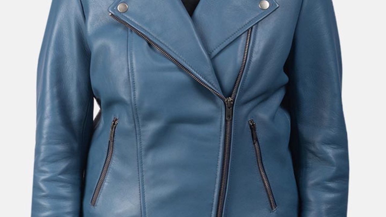 Bruna Marquezine Blue Beetle Leather Jacket : LeatherCult: Genuine