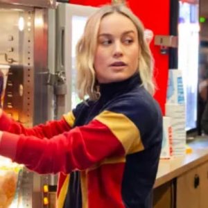 Brie Larson Captain Marvel Tracksuit Jacket