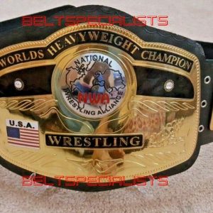 Domed Globe NWA World Heavyweight Wrestling Championship Belt