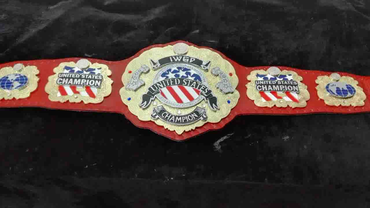 IWGP United States Championship Heavyweight Wrestling Replica Belt 2mm ...