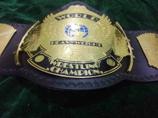 Classic Gold Winged Eagle Championship Belt