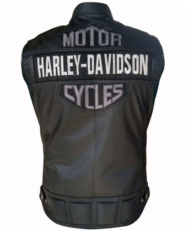 Harley Davidson Motorcycle Vest | Harley Davidson Motorcycle Black Vest
