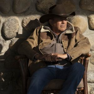 Yellowstone S03 Kevin Costner Shearling Jacket