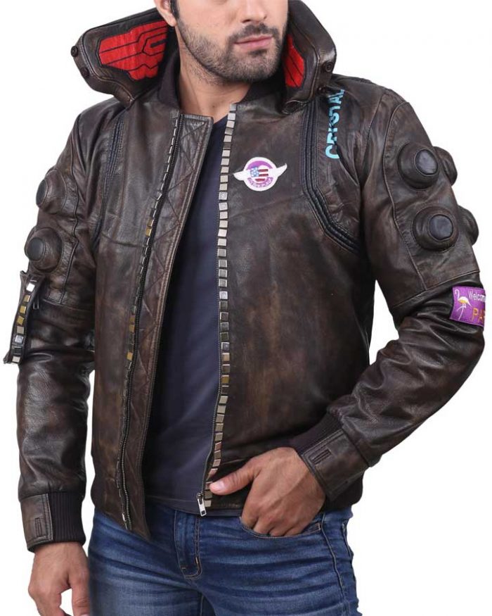 Cyberpunk 2077 Jacket | Cyberpunk Video Game Leather Jacket