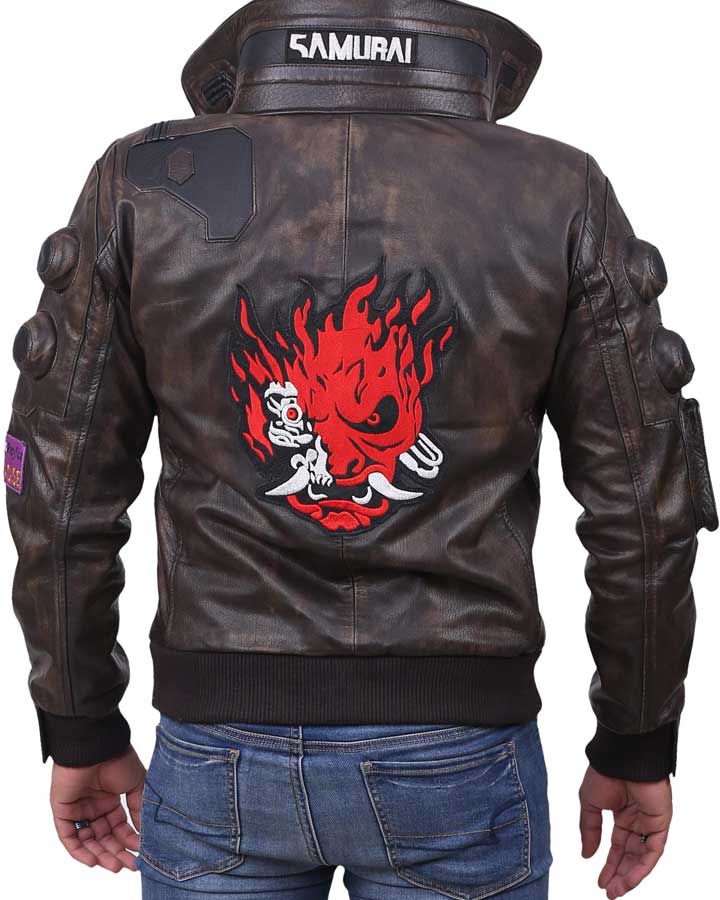 Cyberpunk 2077 Jacket | Cyberpunk Video Game Leather Jacket