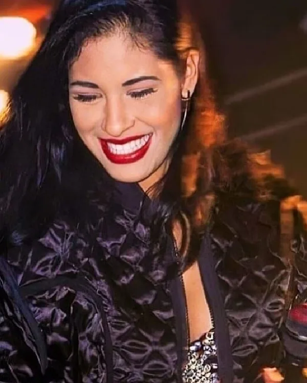 Selena Quintanilla Black Quilted Jacket