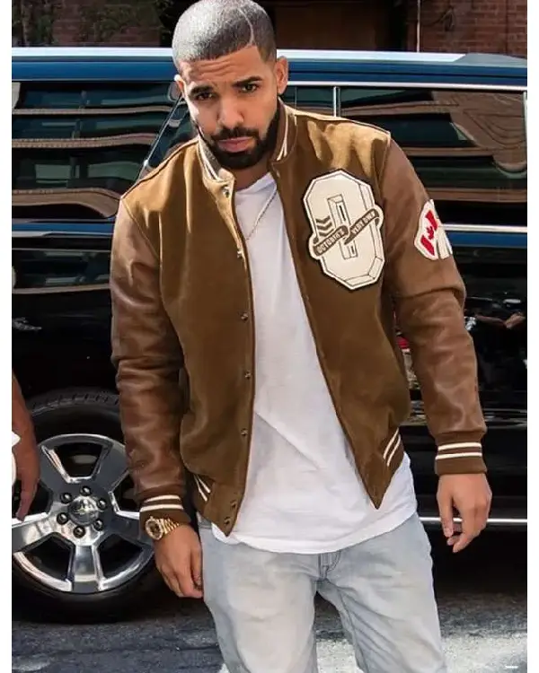 Drake Brown Varsity Jacket