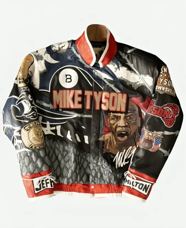 Jake Paul vs Mike Tyson Iron Mike Jacket