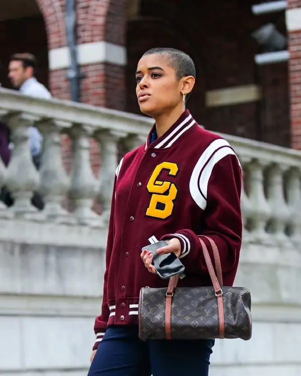 GOSSIP GIRL JULIEN CALLOWAY VARSITY JACKET