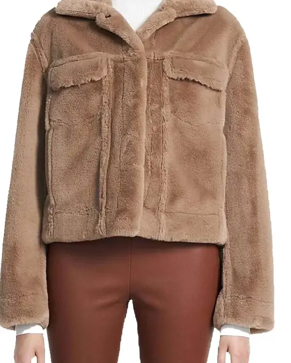 GOSSIP GIRL LUNA LA FAUX FUR JACKET