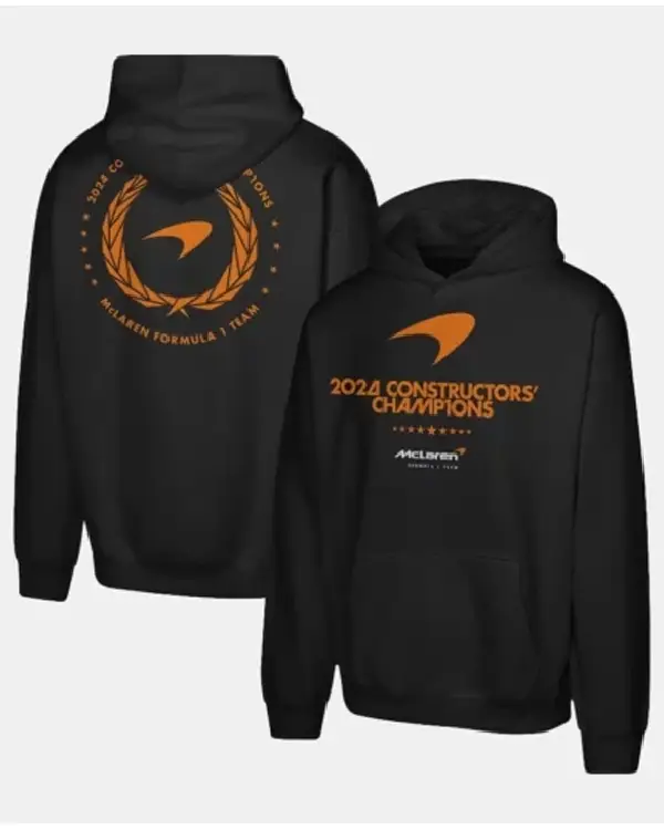 MCLAREN F1 TEAM 2024 CONSTRUCTORS CUP CHAMPION HOODIE