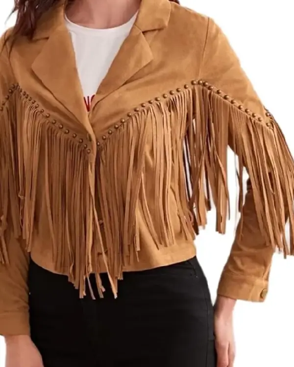 Native American Western Suede fringe jacket