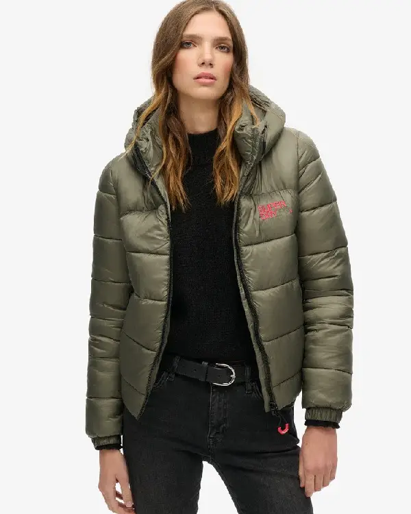 Sports Puffer Bomber Jacket